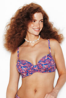 PUNCH MAILLOT DE BAIN AMPLIFORME MULTICO BLEU