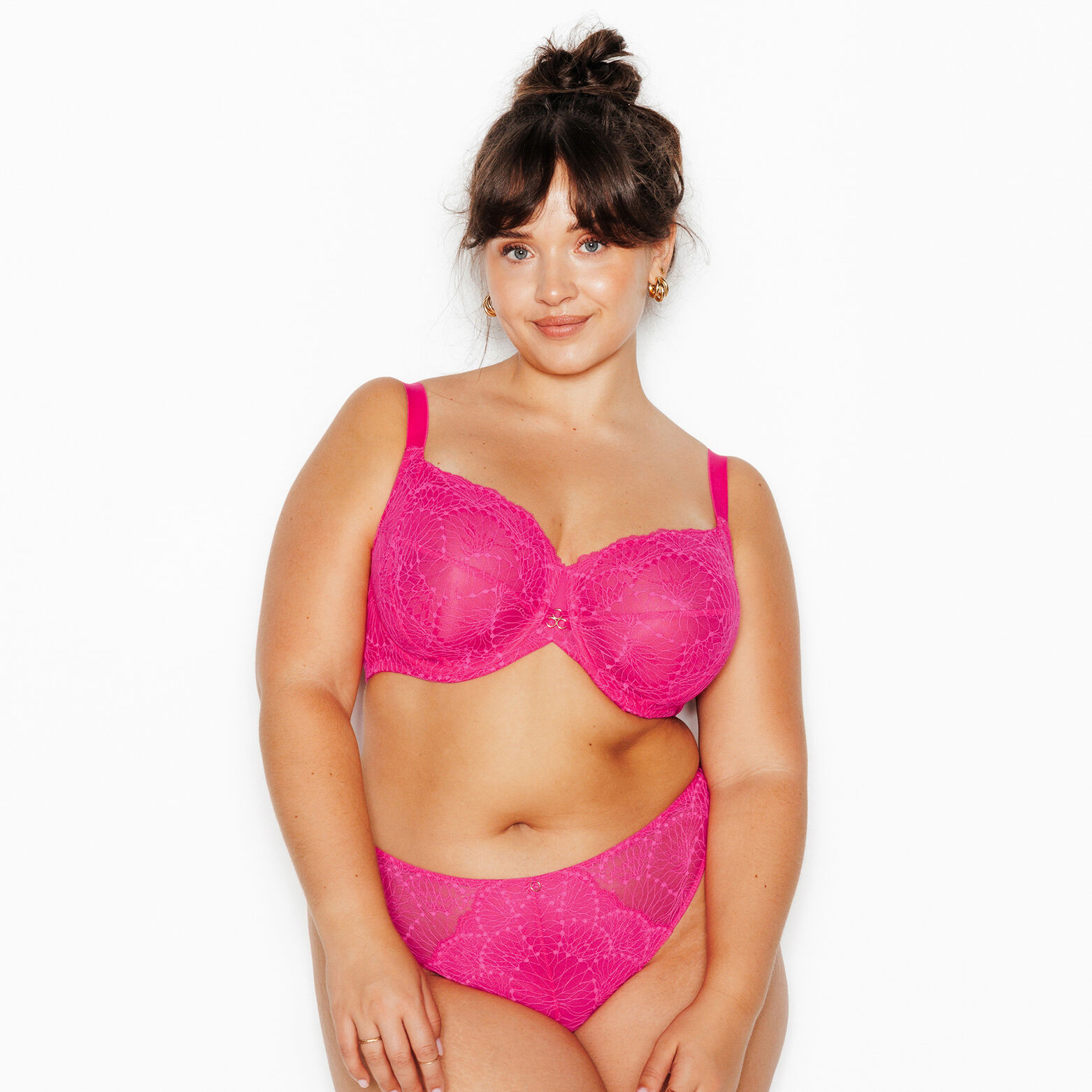 HERMINE+ SOUTIEN-GORGE EMBOITANT FUCHSIA