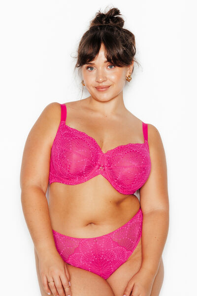 HERMINE+ SOUTIEN-GORGE EMBOITANT FUCHSIA