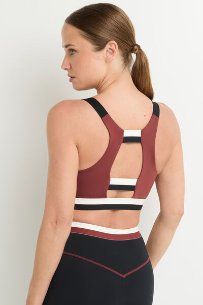 FLIP SOUTIEN-GORGE BRASSIERE SPORT MARRON