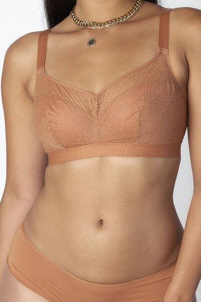 Soutien-gorge sans armatures CARAMEL