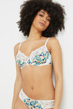 SYARA SOUTIEN-GORGE EMBOITANT BLANC/VERT