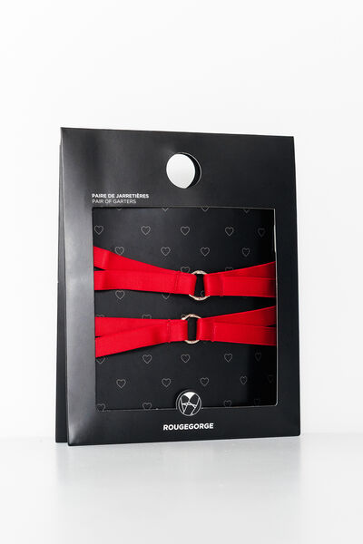 JARRETIERES ROUGE