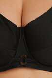 ISATIS MAILLOT DE BAIN GRANDS BONNETS NOIR