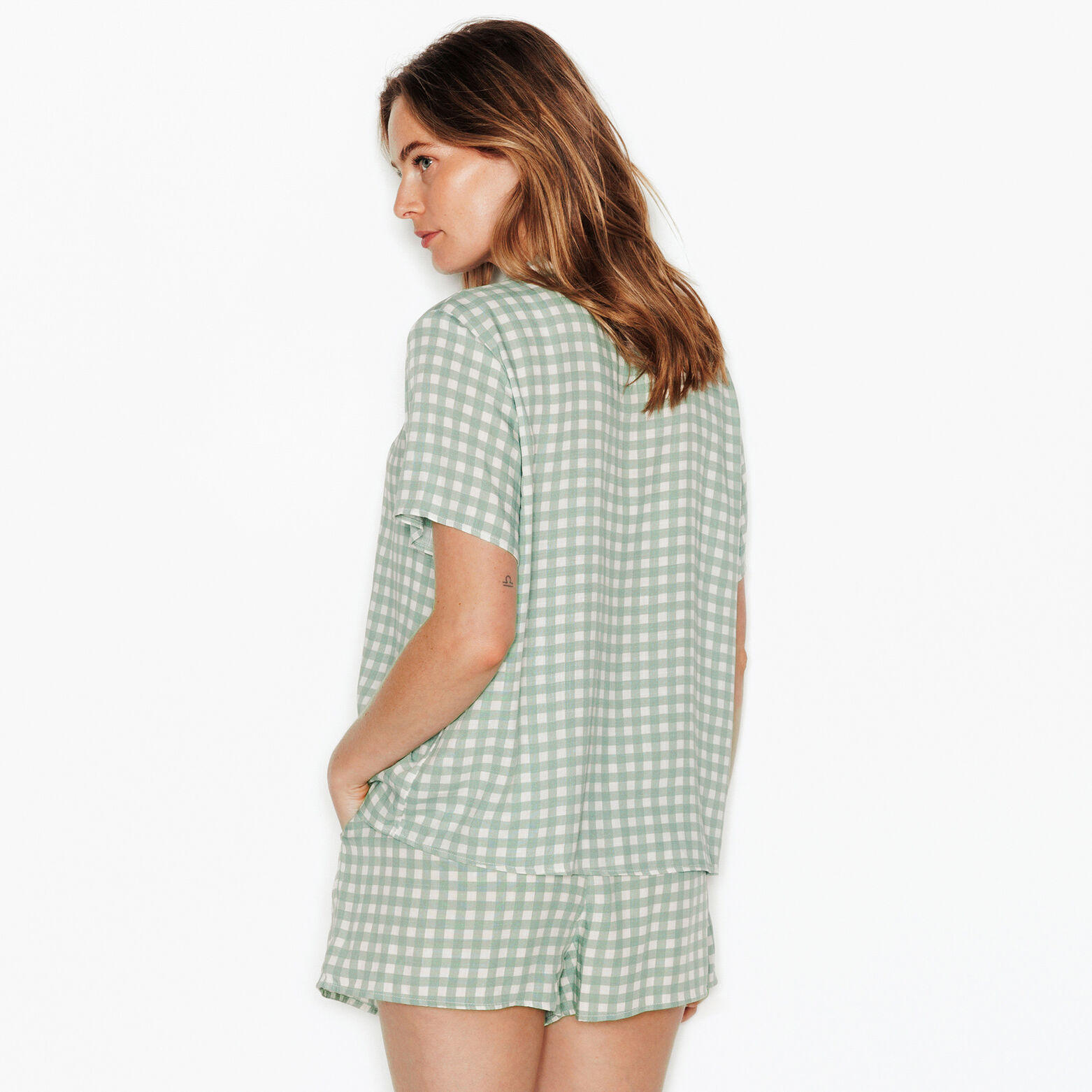 JUILLET CHEMISE MANCHES COURTES MULTICO VERT