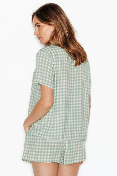 JUILLET CHEMISE MANCHES COURTES MULTICO VERT