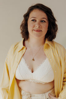 DENTELLE Soutien-gorge Post opératoire Triangle ECRU