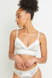 TINA SOUTIEN-GORGE SANS ARMATURES BLANC