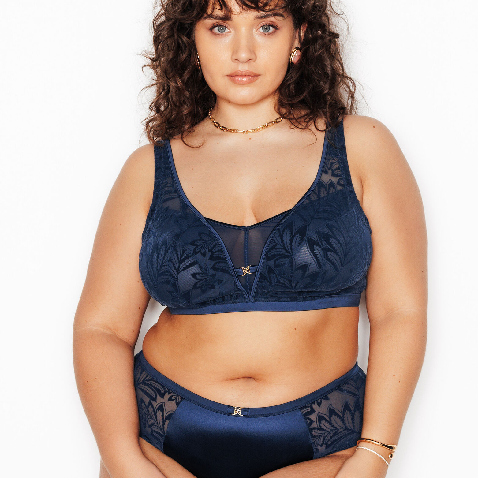 FANTINE SOUTIEN-GORGE SANS ARMATURES MARINE