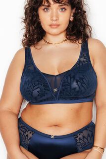 FANTINE SOUTIEN-GORGE SANS ARMATURES MARINE