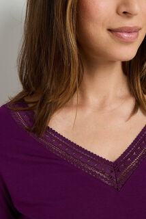 CAMILLE Tee-shirt manches longues ROSE