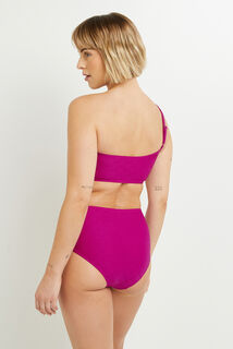 MURMURE MAILLOT DE BAIN CULOTTE HAUTE  ROSE