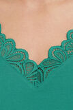 SYARA TEE SHIRT MANCHES COURTES VERT