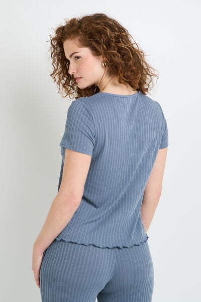 Tee-shirt manches courtes BLEU