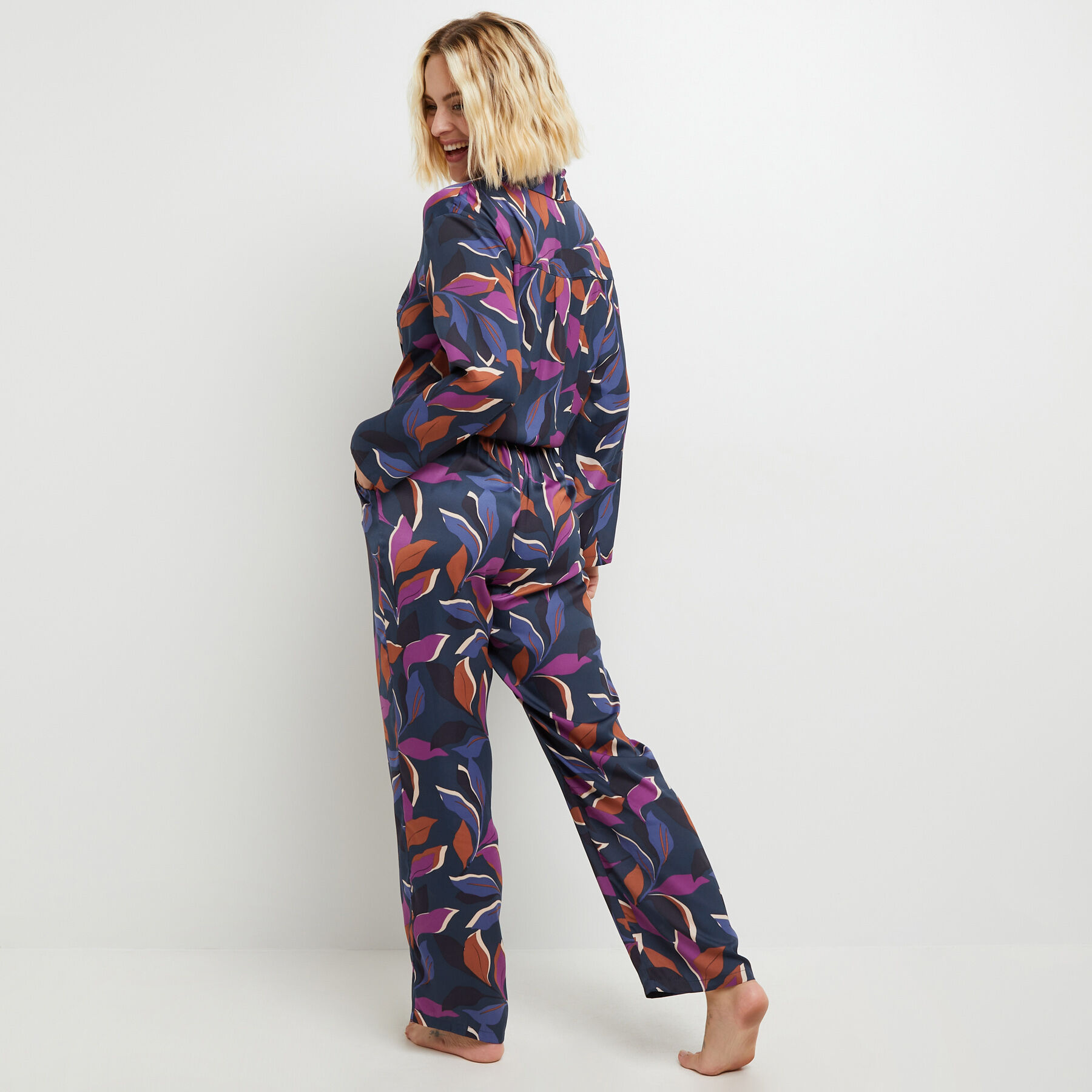 Pyjama VioletT40 Femme RougeGorge