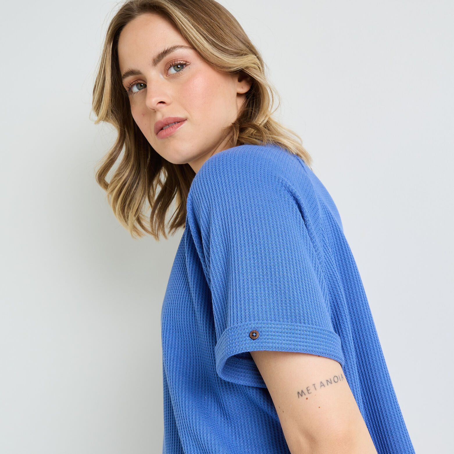 DOUDOU Tee-shirt manches courtes BLEU