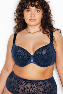 FANTINE SOUTIEN-GORGE EMBOITANT GRANDE TAILLE MARINE