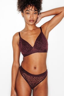 HARMONIE SOUTIEN-GORGE SANS ARMATURES MARRON