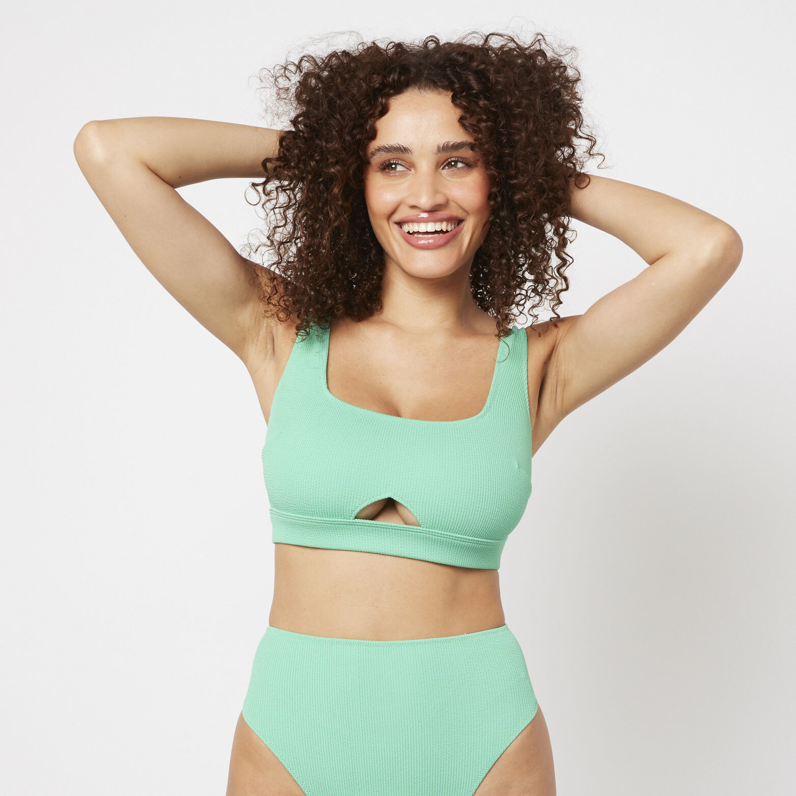 GIRL MAILLOT DE BAIN BRASSIERE VERT D'EAU