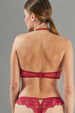 APOLLON SOUTIEN-GORGE PLONGEANT DENTELLE BORDEAUX