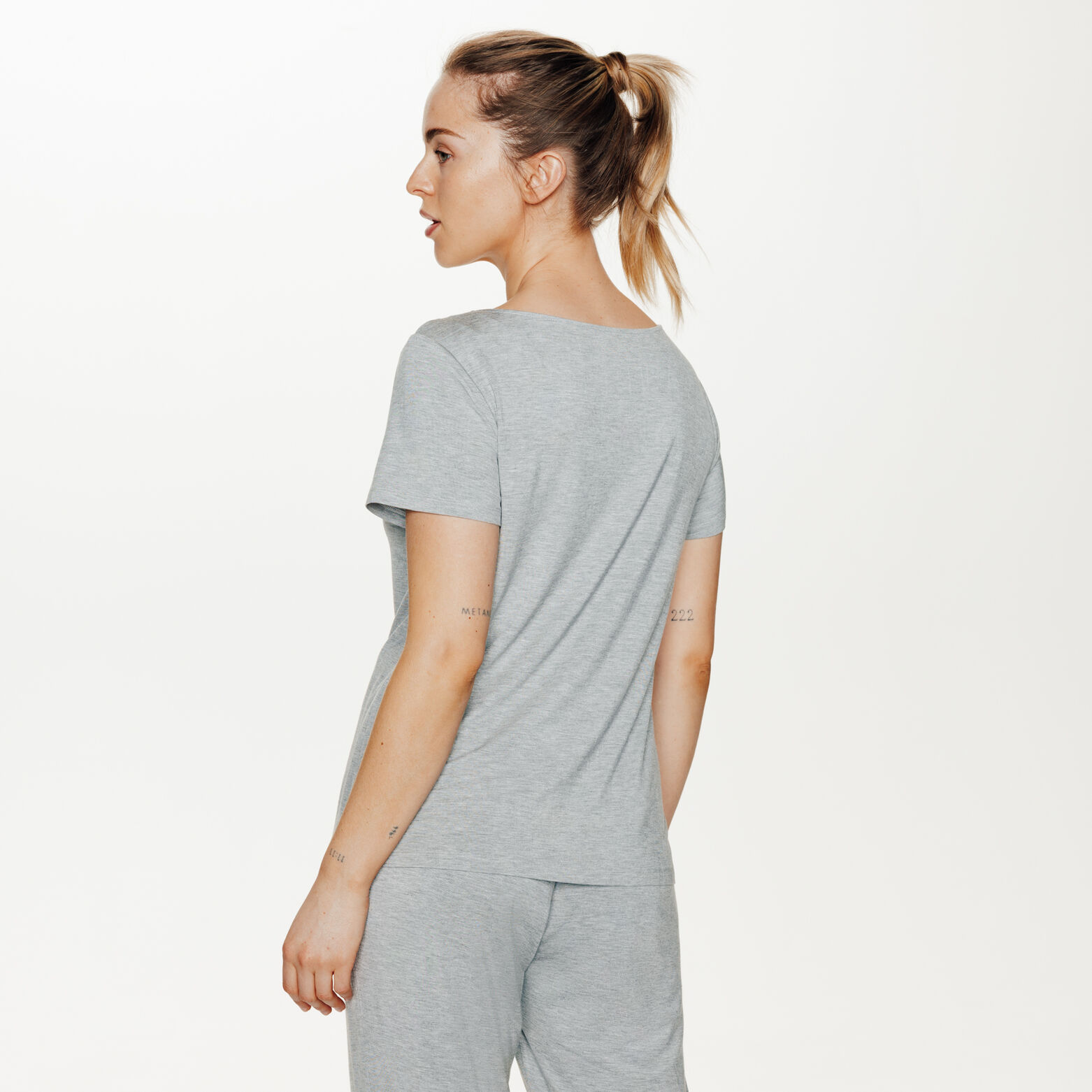 CAMILLE Tee-shirt manches courtes GRIS