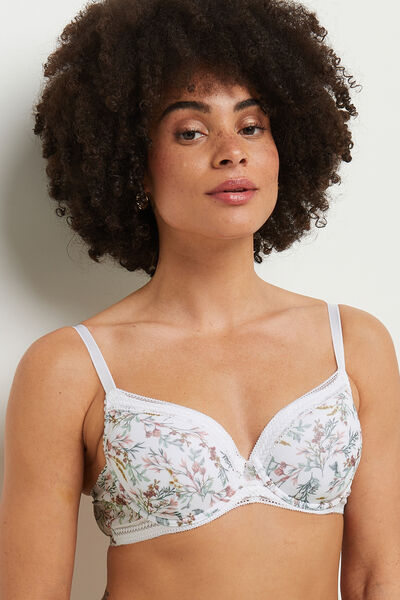 BEBEL SOUTIEN-GORGE AMPLI EMBOITANT MULTICO BLANC