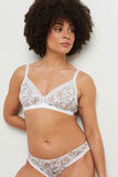 BEBEL SOUTIEN-GORGE SANS ARMATURES MULTICO BLANC