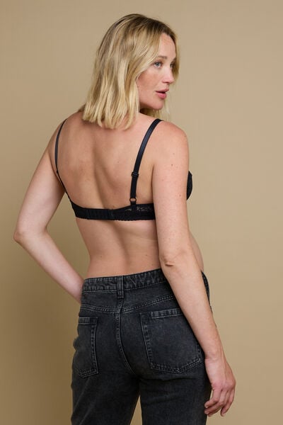 SWEET SOUTIEN-GORGE GROSSESSE EMBOITANT NOIR
