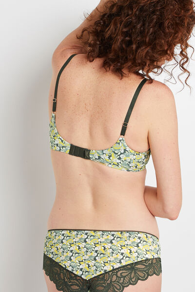 SOUTIEN-GORGE EMBOITANT IVOIRE/KAKI