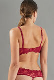 APOLLON SOUTIEN-GORGE BALCONNET DENTELLE BORDEAUX