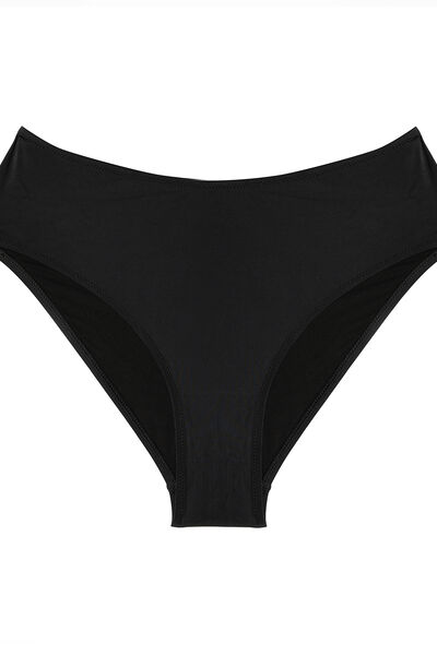 Maillot culotte haute NOIR