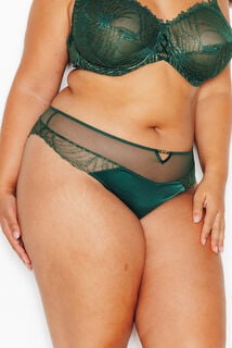JADELYN CULOTTE CONFORT DENTELLE MULTICO VERT