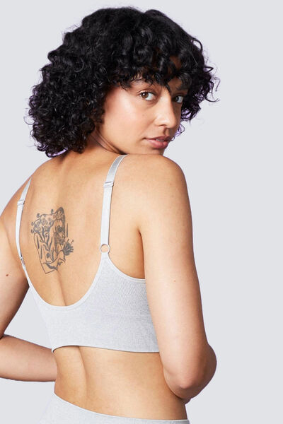 DOODIE BRASSIERE SANS COUTURE GRIS