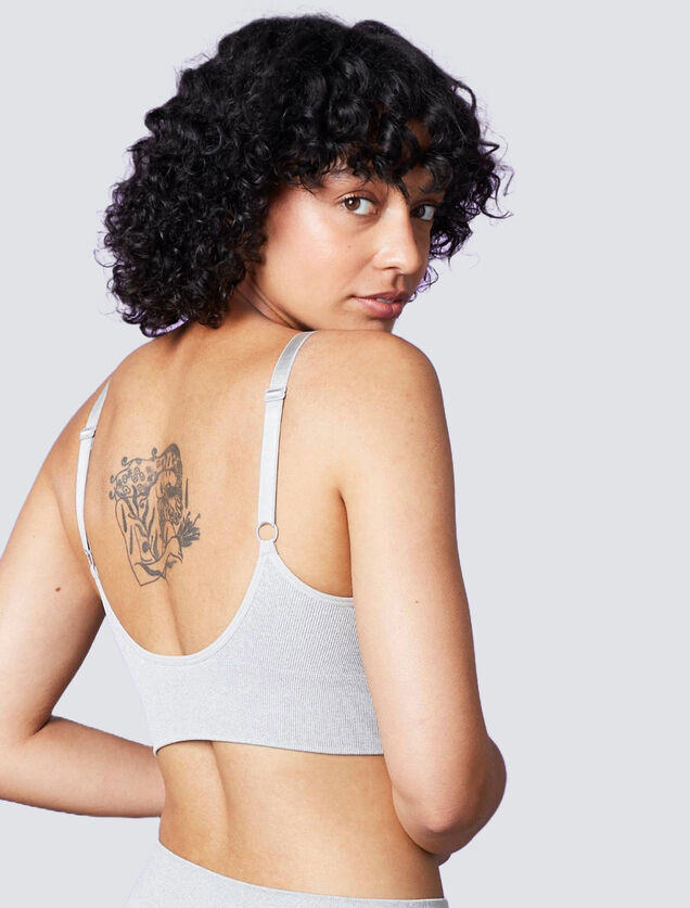 DOODIE BRASSIERE SANS COUTURE GRIS