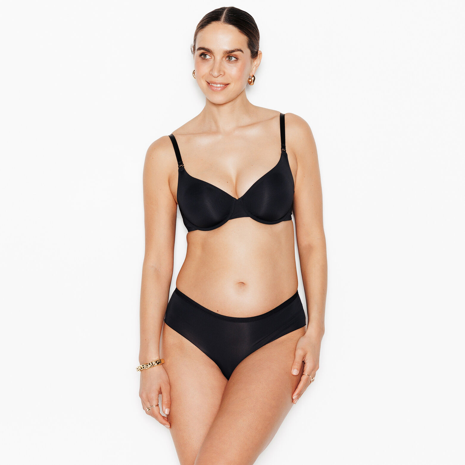 PERFECT SHORTY MICROFIBRE NOIR