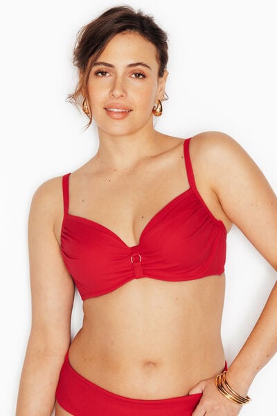 MALOU Maillot de bain Ampliforme ROUGE
