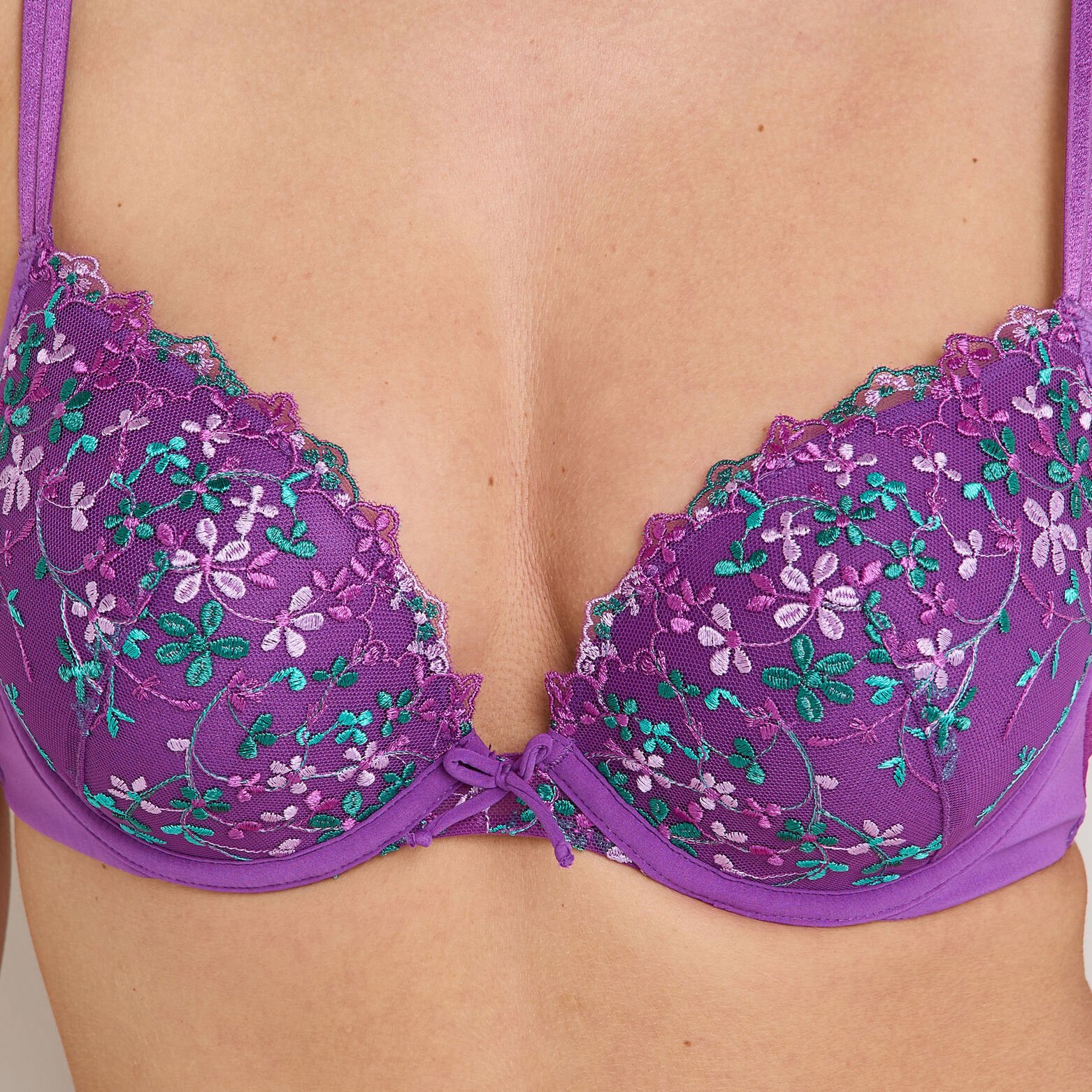GALA SOUTIEN-GORGE AMPLIFORME PUSH-UP MULTICO VIOLET