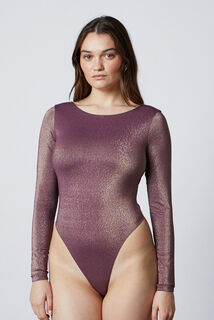 ISALYS BODY LUREX VIOLET