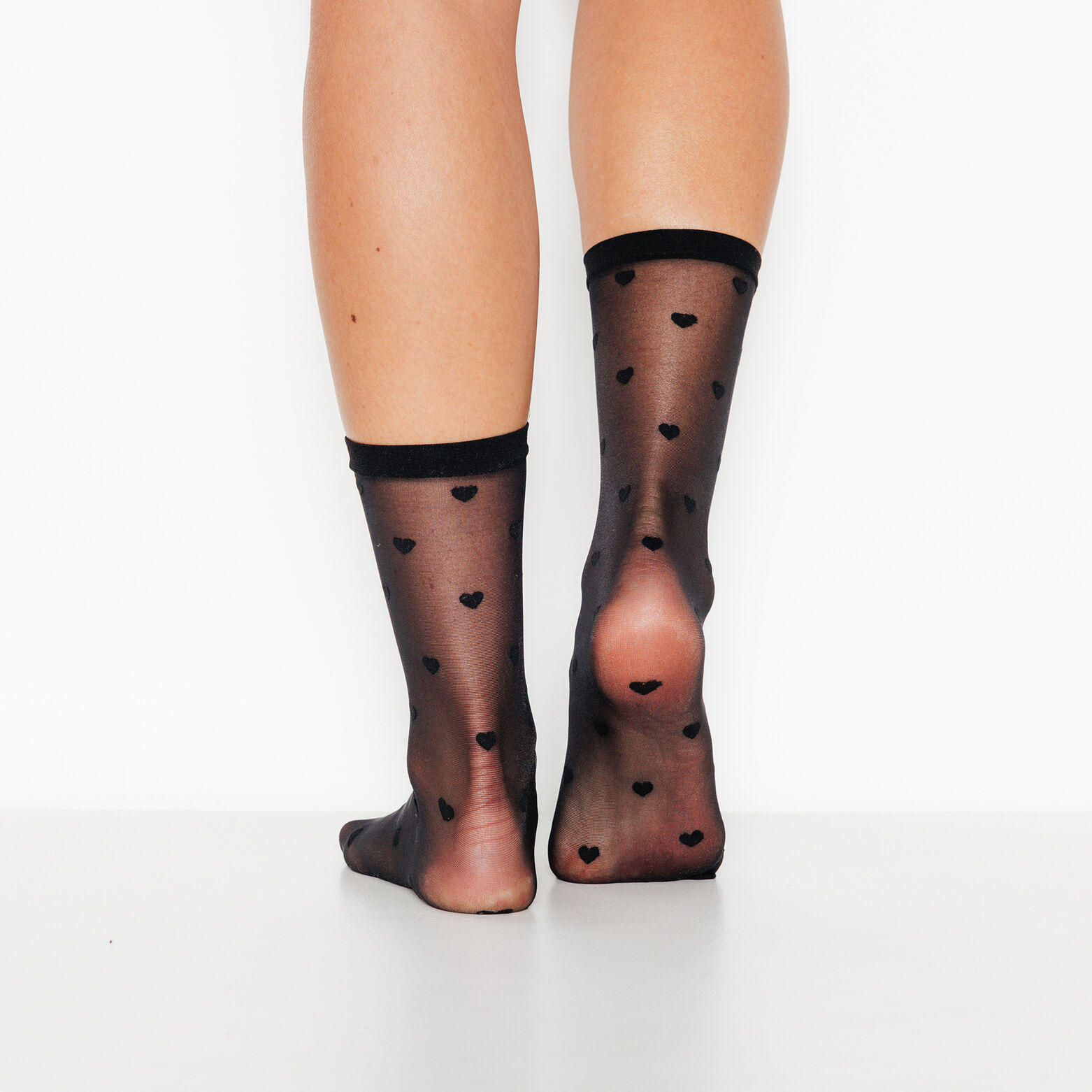 CAPRICE CHAUSSETTE VOILE 15 DENIERS NOIR