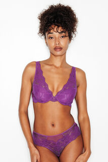 IBERIS SOUTIEN-GORGE AMPLIFORME FOULARD VIOLET