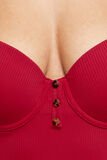 LOTUS MAILLOT DE BAIN UNE PIECE COQUE ROUGE