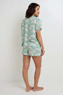 GABRIELLE PYJAMA 2 PIECES MULTICO VERT
