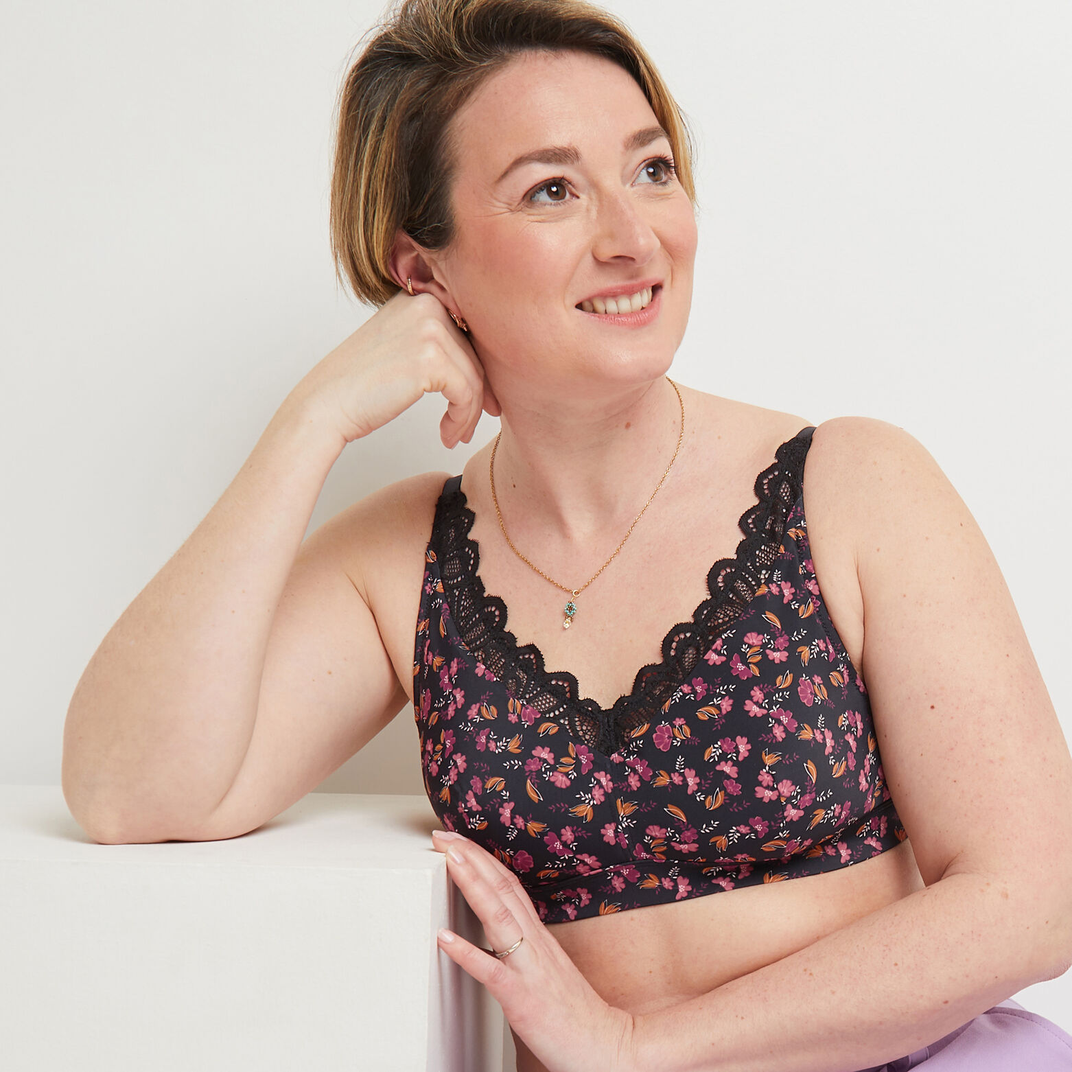 SYARA Soutien-gorge Post opératoire Triangle NOIR