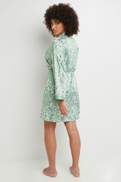BARNEY DESHABILLE SATIN IMPRIMEE Vert clair