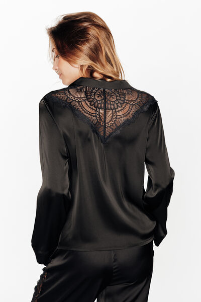 CHEMISE MANCHES LONGUES NOIR