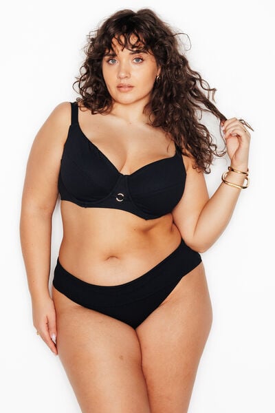 MALOU Maillot de bain Emboitant NOIR