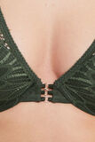 CELINE SOUTIEN-GORGE AMPLIFORME DENTELLE KAKI