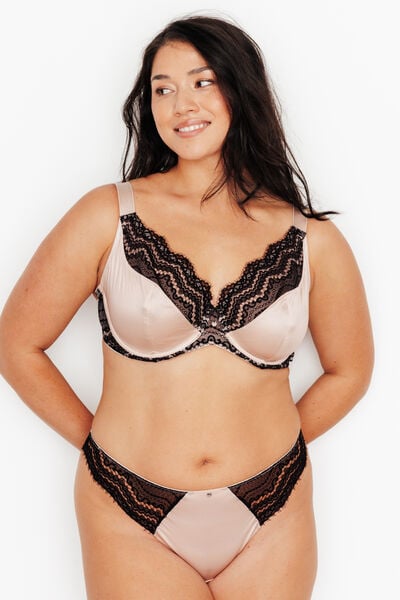 SOUTIEN-GORGE EMBOITANT CHAMPAGNE