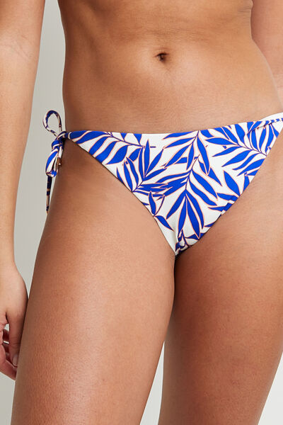 MAILLOT DE BAIN CULOTTE MINI MULTICO BLANC