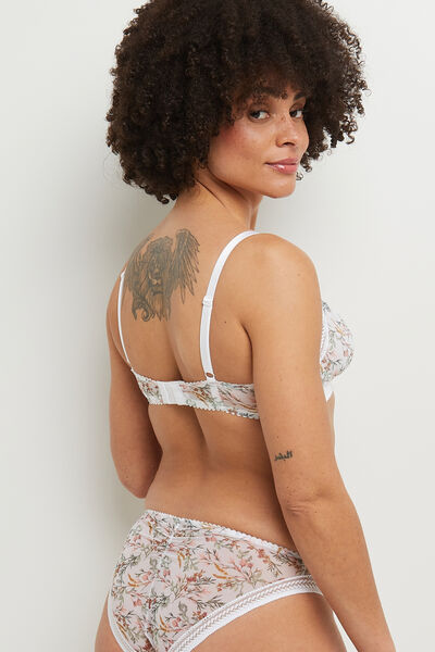 BEBEL SOUTIEN-GORGE SANS ARMATURES MULTICO BLANC